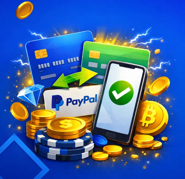 Méthodes de paiement du Casino Libra Bet avec PayPal, cartes bancaires et crypto-monnaies